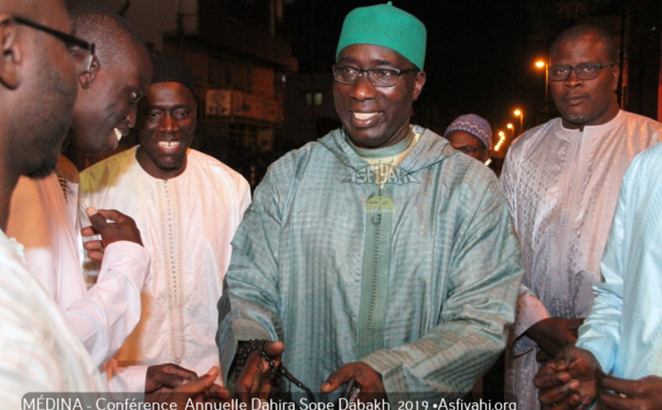 PHOTOS - MÉDINA - Les images de la Conférence Annuelle du Dahira Sope Dabakh, édition 2019, présidé par Serigne Habib Sy Babacar