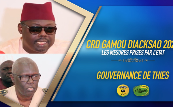 VIDEO - CRD GAMOU DIACKSAO 2020 - Les mesures prises par l’Etat du Sénégal (Compte Rendu)