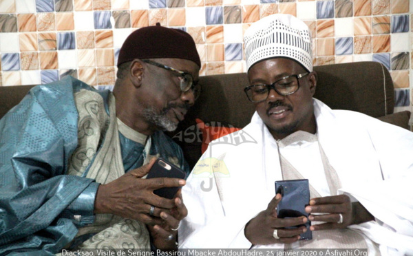 PHOTOS - DIACKSAO - Les Images de la Visite de Serigne Bassirou Mbacke AbdouHadre, en prelude au Gamou de Diacksao 2020