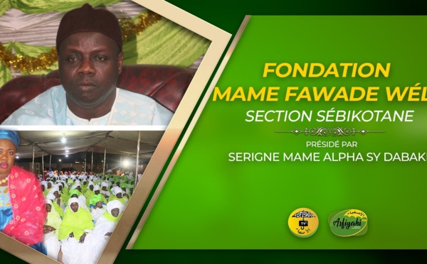 VIDEO - SEBIKOTANE - Suivez la Conférence Fondation Mame Fawade Wéllé animée par Serigne Mame Alpha Sy Dabakh
