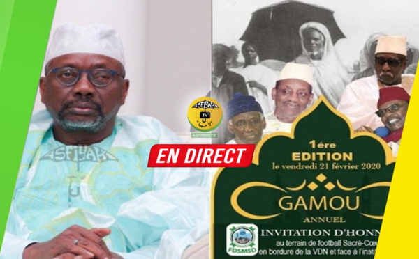 DIRECT SACRE-COEUR | Gamou 2020 Federation Serigne Mansour Sy Dabakh