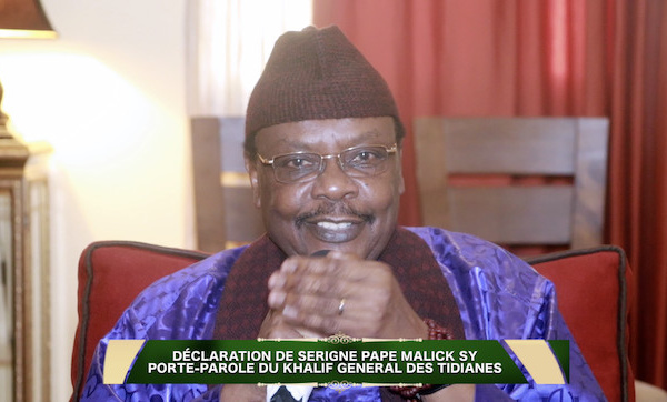 URGENT - DÉCLARATION - Serigne Pape Malick SY invite  les Sénégalais au respect de toutes les  recommandations des services sanitaires