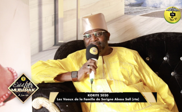 VIDEO - KORITE 2020 - Les Voeux de la Hadara de Serigne Abass Sall (rta), délivrés par Serigne Cherif Sall Abass