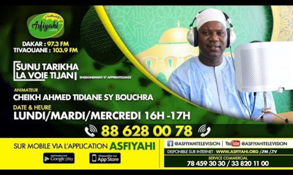 SUNU TARIQA DU MERCREDI 10 JUIN 2020 PAR CHEIKH A.T SY BOUCHRA THEME: NAFAR