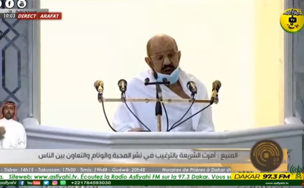 DIRECT ARAFAT 30 JUILLET 2020