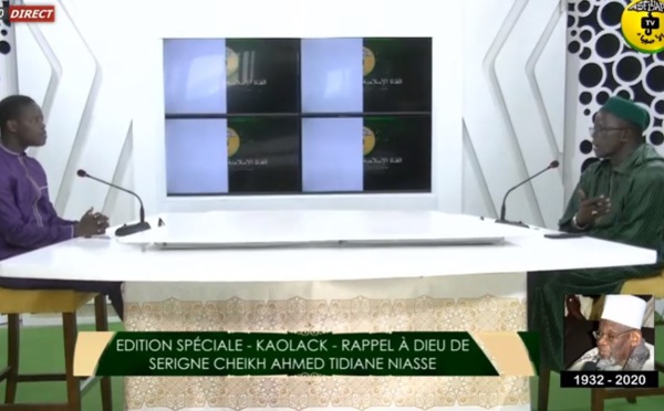 EDITION SPÉCIALE - KAOLACK - RAPPEL À DIEU DE SERIGNE CHEIKH AHMED TIDIANE NIASSE