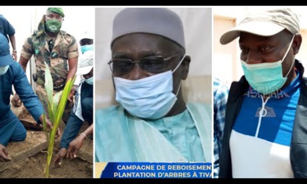 TIVAOUANE: CAMPAGNE DE REBOISEMENT 2020 - Abdou Karim Sall reçu par Serigne Babacar Sy Mansour