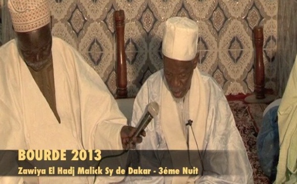 VIDEO - BOURDE 3EME NUIT : Zawiya El Hadj Malick Sy de Dakar