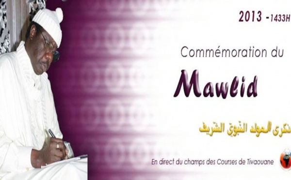 Voici le Programme du Symposium et Mawlid 2013 du Dahiratoul Moustarchidina Wal Moustarchidaty