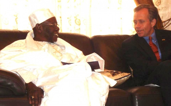 PHOTOS : Les Images de la Visite de l'Ambassadeur des Etats-Unies , Lewis Lukens à Tivaouane