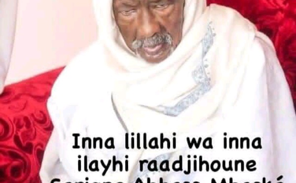 Serigne Abass Mbacké, Khalife de Darou Mouhty, rappelé à Dieu...
