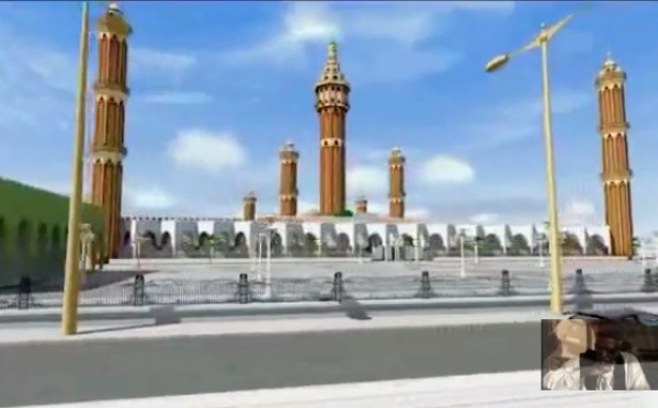 VIDEO : Voici le Plan 3D de la Grande Mosquée de Touba