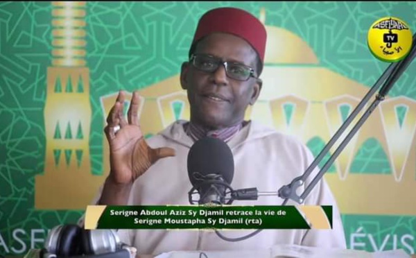 Pape Khalifa NDIAYE rend hommage à feu Serigne Abdoul Aziz SY Djamil
