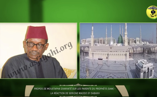 AUDIO - Propos de Moustapha Diakhaté sur les parents du Prophète (saw) - La Réaction de Serigne Maodo Sy Dabakh