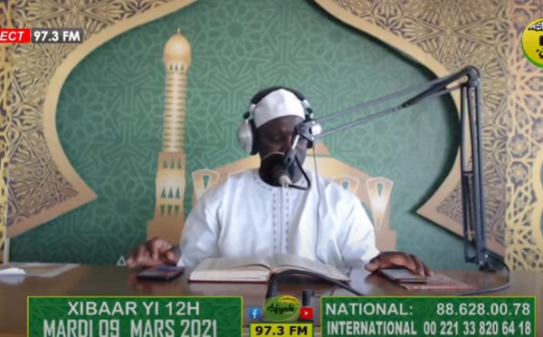 SUNU TARIQA DU MARDI 09 MARS 2021 PAR CHEIKH TIDIANE SY BOUCHRASUNU TARIQA DU MARDI 09 MARS 2021 PAR CHEIKH TIDIANE SY BOUCHRA