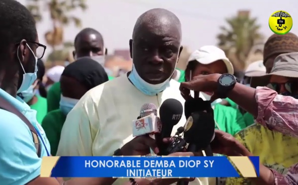 TIVAOUANE VILLE VERTE - Lancement Campagne de Reboisement de 15 000 Arbres initiée par Demba Diop Sy