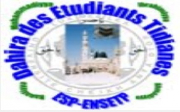 Journées Cheikh du Dahira Tidiane de l’Ecole Supérieure Polytechnique (ESP) , Vendredi 14 et Samedi 15 Juin 2013 au sein du campus universitaire de l’ESP