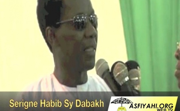 VIDEO - DIACKSAO 2012 : Allocution de Serigne Habib Sy Ibn El Hadj Abdoul Aziz Sy Dabakh