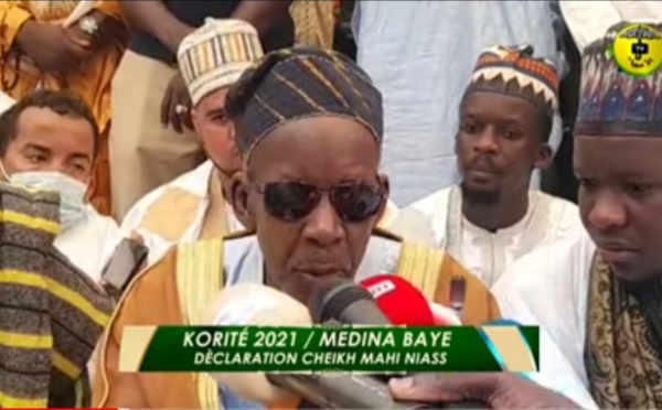 Médina Baye - Korité 2021 : le message du khalif Cheikh Mahi Ibrahima NIASS