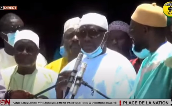 NON A L'HOMOSEXUALITE: Les Conclusions de Serigne Mansour SY Dabakh au nom des Foyers Religieux