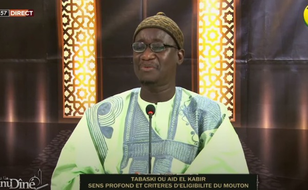 SUNU DINE DU 07 JUILLET 2021 - SPECIAL TABASKI - Invité: Oustaz Oumar Gueye