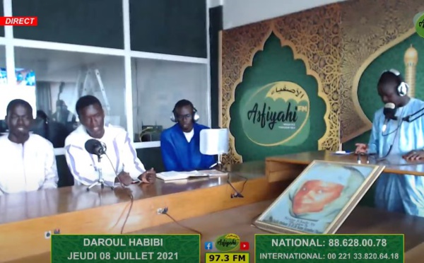 DAROUL HABIBI DU JEUDI 08 JUILLET 2021 OUSTZ PAPE AMADOU DIOUF