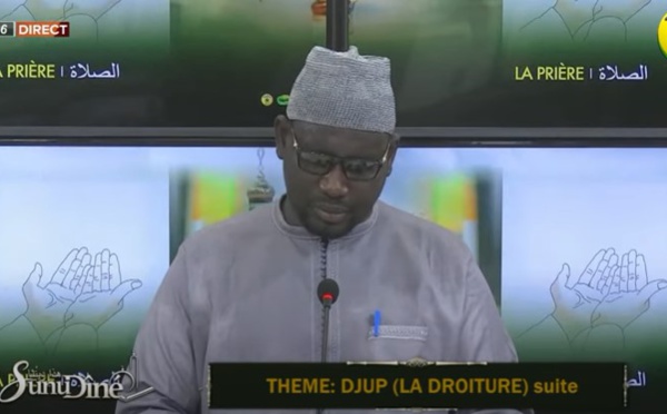 SUNU DIINE DU LUNDI 03 AOÛT 2021 PAR OUSTAZ BABACAR NIANG THEME: DJUP (LA DROITURE) SUITE