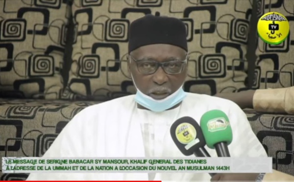 DIRECT - LE MESSAGE DE SERIGNE BABACAR SY MANSOUR À L’OCCASION DU NOUVEL AN MUSULMAN