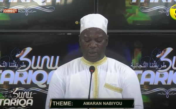 SUNU TARIQA DU MERCREDI 29 SEPTEMBRE 2021 THEME: AMARAN NABIYOU (suite)