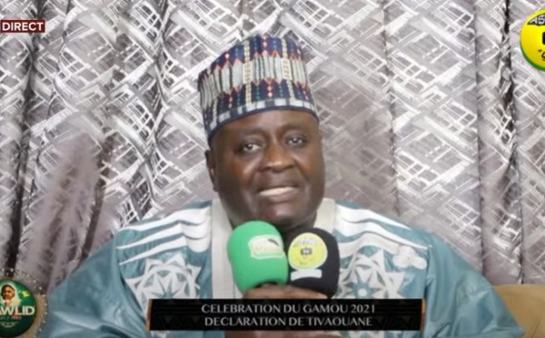 EDITION SPECIALE - GAMOU 2021 - LA DECLARATION OFFICIELLE DE TIVAOUANE