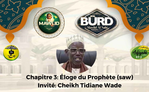 TÉLÉBURD du 9 Octobre 2021 En Duplex de Tivaouane - Invité: Cheikh Tidiane Wade