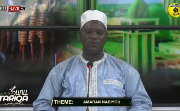 SUNU TARIQA DU MARDI 26 OCTOBRE 2021 THEME: AMARAN NABIYOU