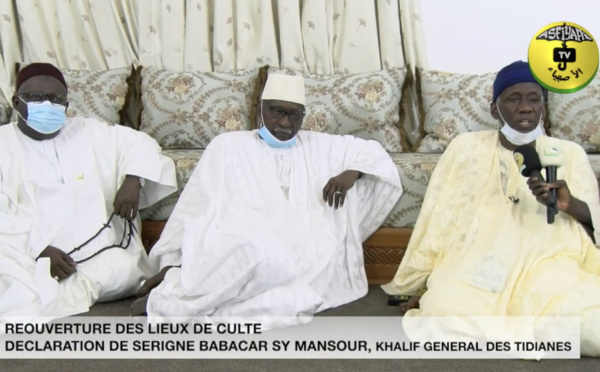 Réouverture des Mosquées: L’intégralité de la Déclaration de Serigne Babacar Sy Mansour