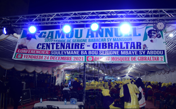 PHOTO - DAKAR - Les images du Gamou Annuel 2021 Centenaire Gibraltar vendredi 24 Décembre 2021