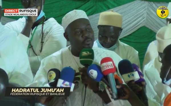 Hadratoul Jumah Rufisque : le message solennel de Serigne Moustapha Sy Al Amine.