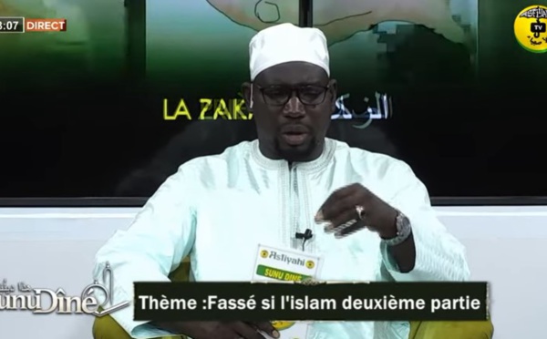 SUNU DINE DU 10 JANVIER 2022 PAR OUSTAZ Babacar NIANG -THEME : Fassé si Islam