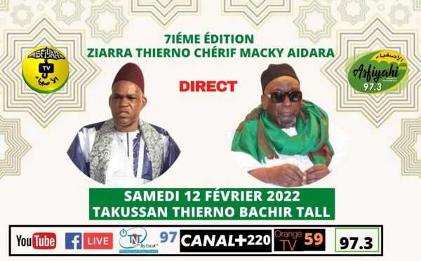 DIRECT GUEDIAWAYE - 7éme Édition Ziarra Annuelle Takussane Thierno Bachir Tall