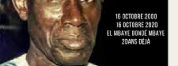 Les Chroniques du Doyen - Mbaye Dondé Mbaye, où la voix de stentor (par Majib Sène)