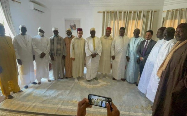 Visite à Tivaouane du nouveau Ambassadeur du Maroc au Sénégal son excellence Hassan Naciri