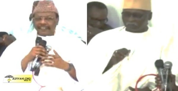VIDEO - GAMOU 2014 - Serigne Pape Malick Sy et Serigne Mbaye Sy Mansour - Grande Mosquée El hadj Malick Sy