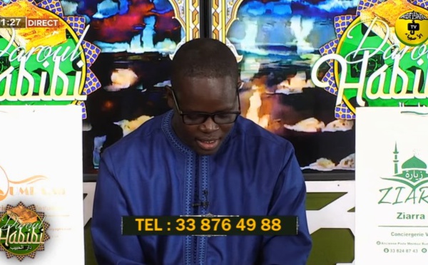 DAROUL HABIBI DU MECREDI 16 MARS 2022 PAR OUSTAZ PAPA AMADOU DIOUF