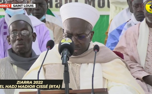 DIRECT SAINT LOUIS - Ziarra 2022 El Hadj Madior Cissé (rta)