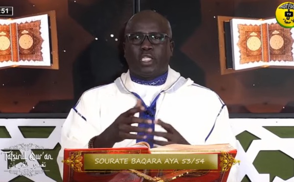 TAFSIRUL QURAN 2022 - Souratul Baqara verset 53/54 - Pr Ousmane Ndiaye