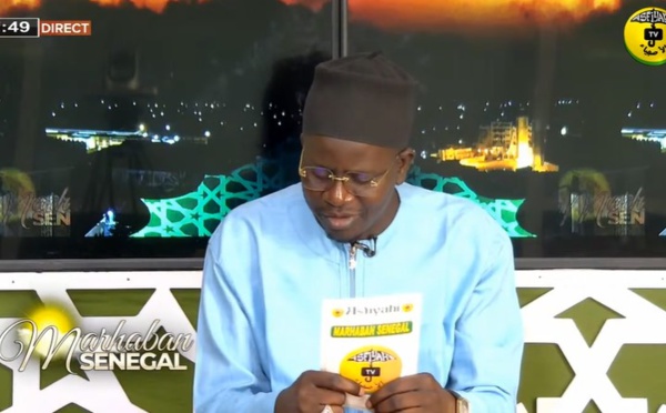 MARHABAN SENEGAL DU JEUDI 07 AVRIL 2022 PAR OUSTAZ NDIAGA SAMB