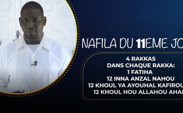 NUIT 11 - Nafila du Jour