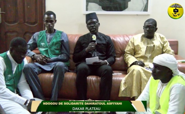 Dakar-Plateau - Ndogou de Solidarité Ramadan 2022 - Dahira Asfiyahi