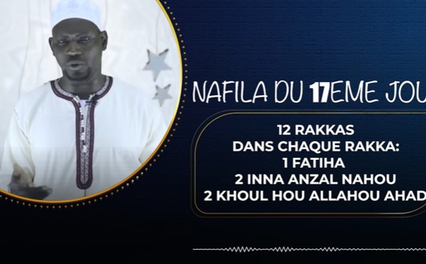 NUIT 17 - Nafila du Jour