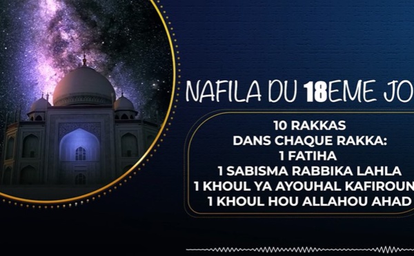 NUIT 18 - Nafila du Jour