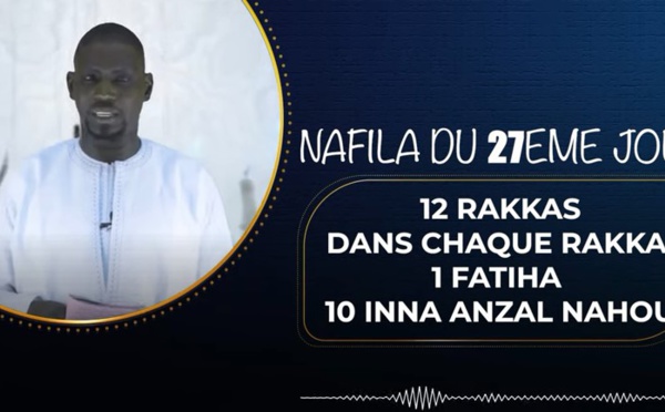 NUIT 27 - Nafila du Jour