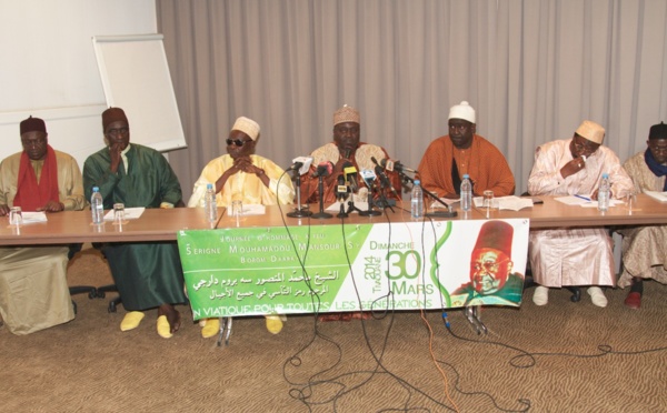 PHOTOS - Les Images du Point de Presse du Comité Preparatoire de l'hommage à Serigne Mansour Sy Borom Daara Ji , du 21 au 30 Mars 2014